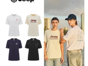 JEEP 남성 24 SUMMER COOL SORONA 반팔 티셔츠 4종