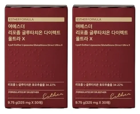 여에스더 리포좀글루타치온 울트라X 6박스 1